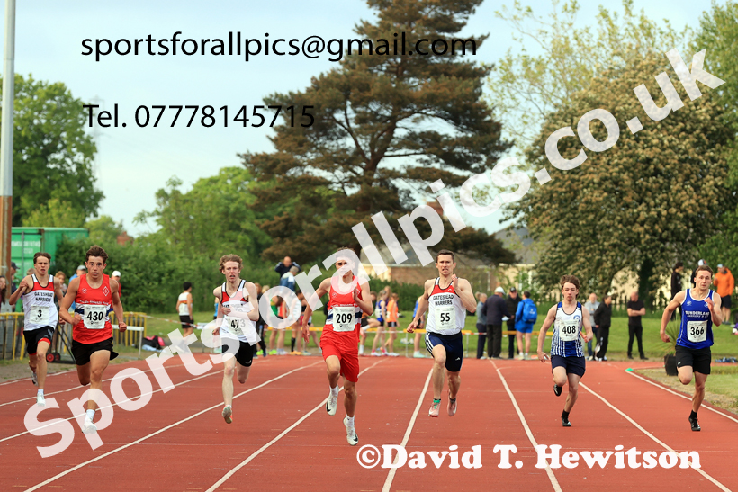 200 metres, 2026 NEGP 2, Monkton Stadium, Wednesday, May 27th. Photo: David T. Hewitson/Sports for All Pics